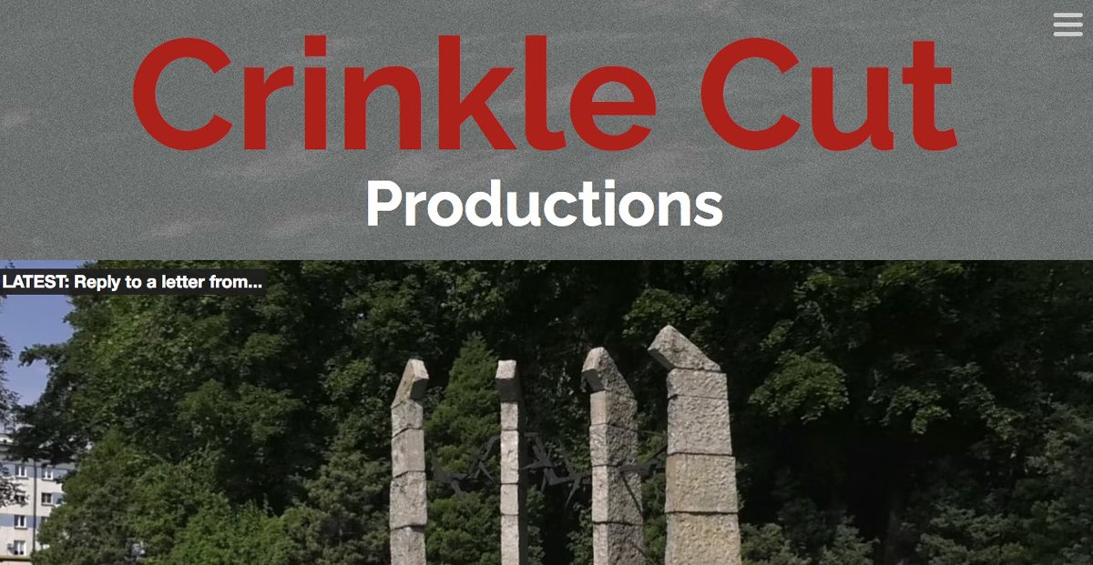 Crinklecut. Film, documentary & theatre website. 